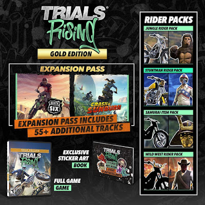 Trials Rising Game Features Gold Edition