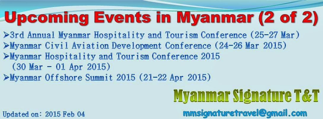 Myanmar Signature Travels & Tours: Upcoming Events in Myanmar!