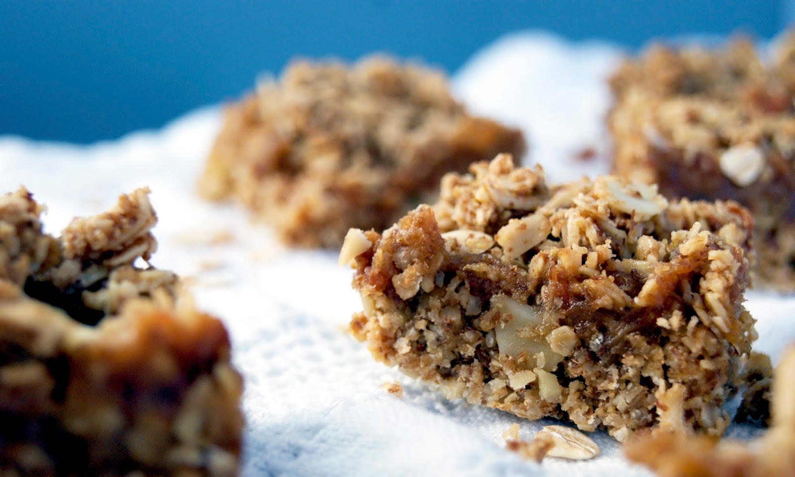 Almond + Oat Date Squares (Vegan, Gluten Free) Occasionally Eggs