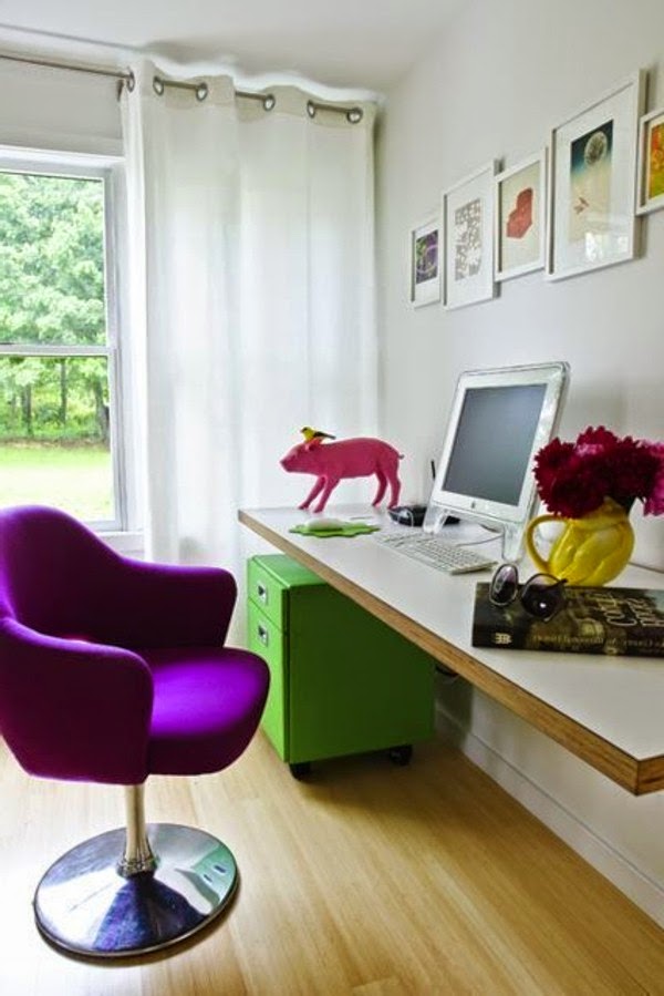 Chair in purple &#8211; stylish and extravagant!