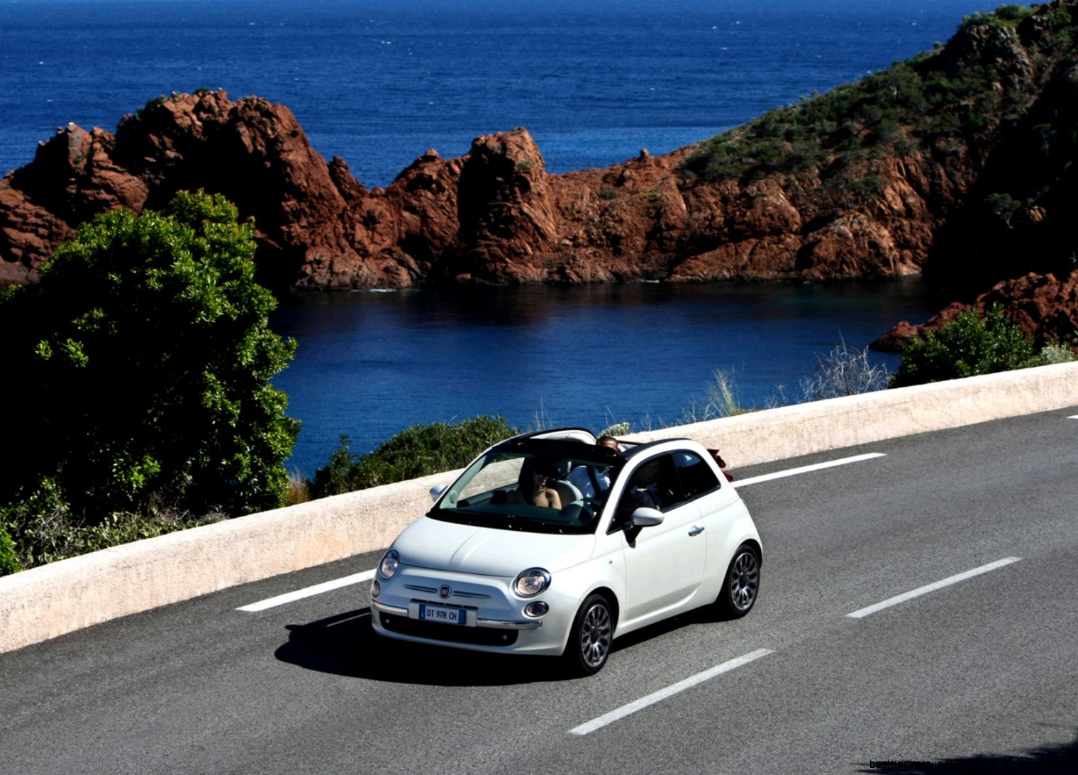 Fiat 500C White