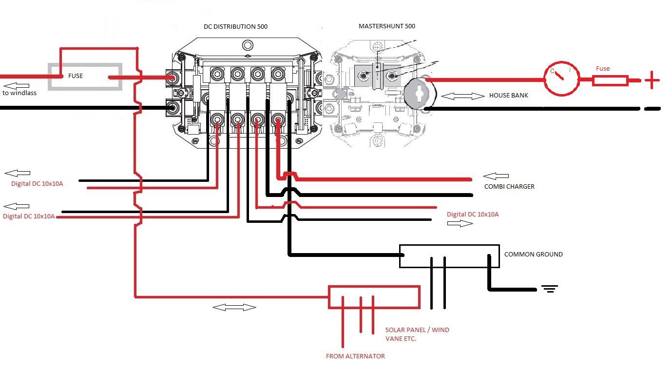 The Incredible Hull: Initial Mastervolt install....