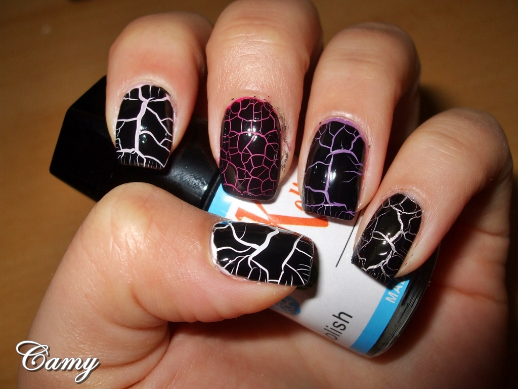 Cracking Nail Polish from Camy's Beauty Corner