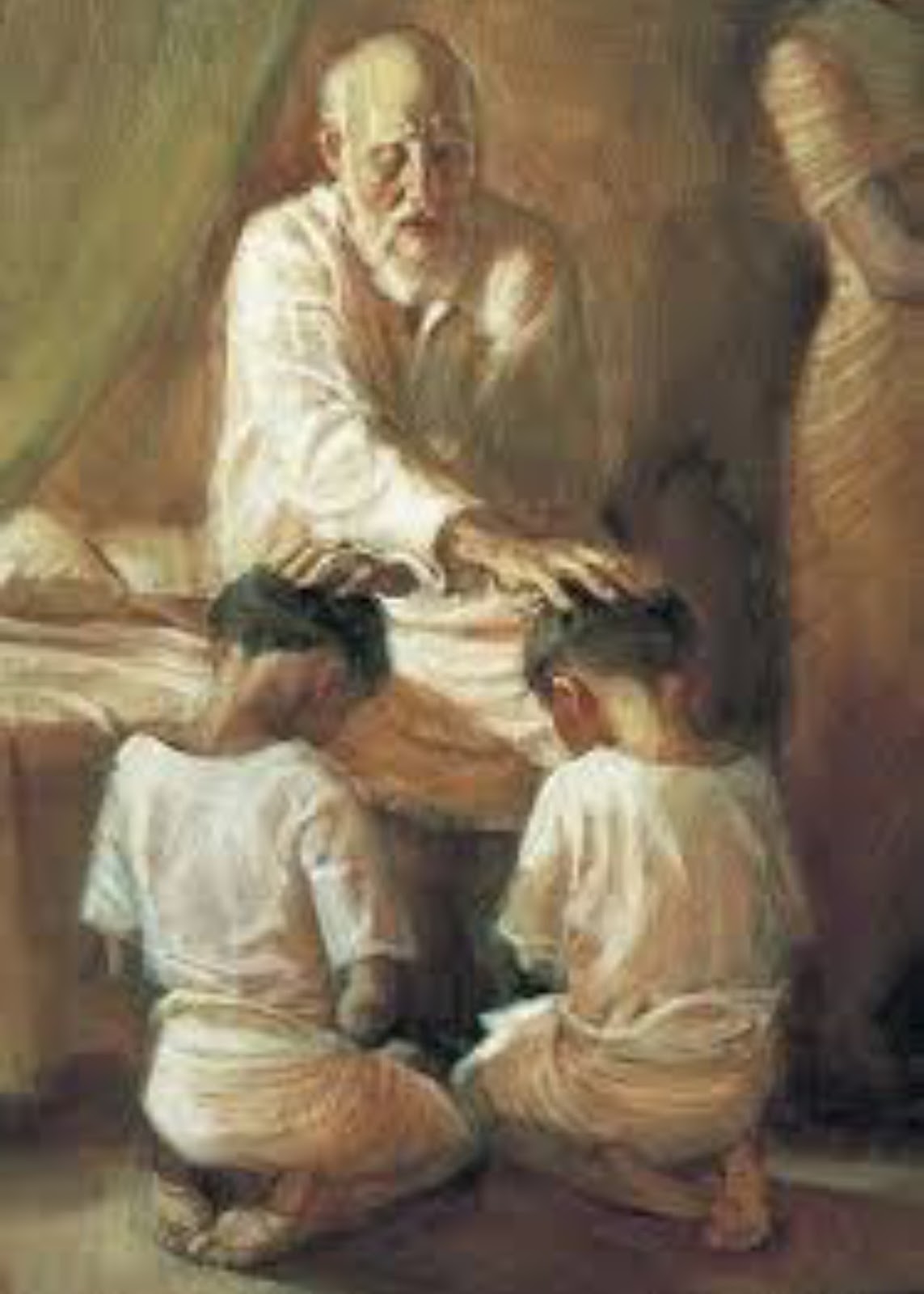 The Day Jacob Crossed His Arms