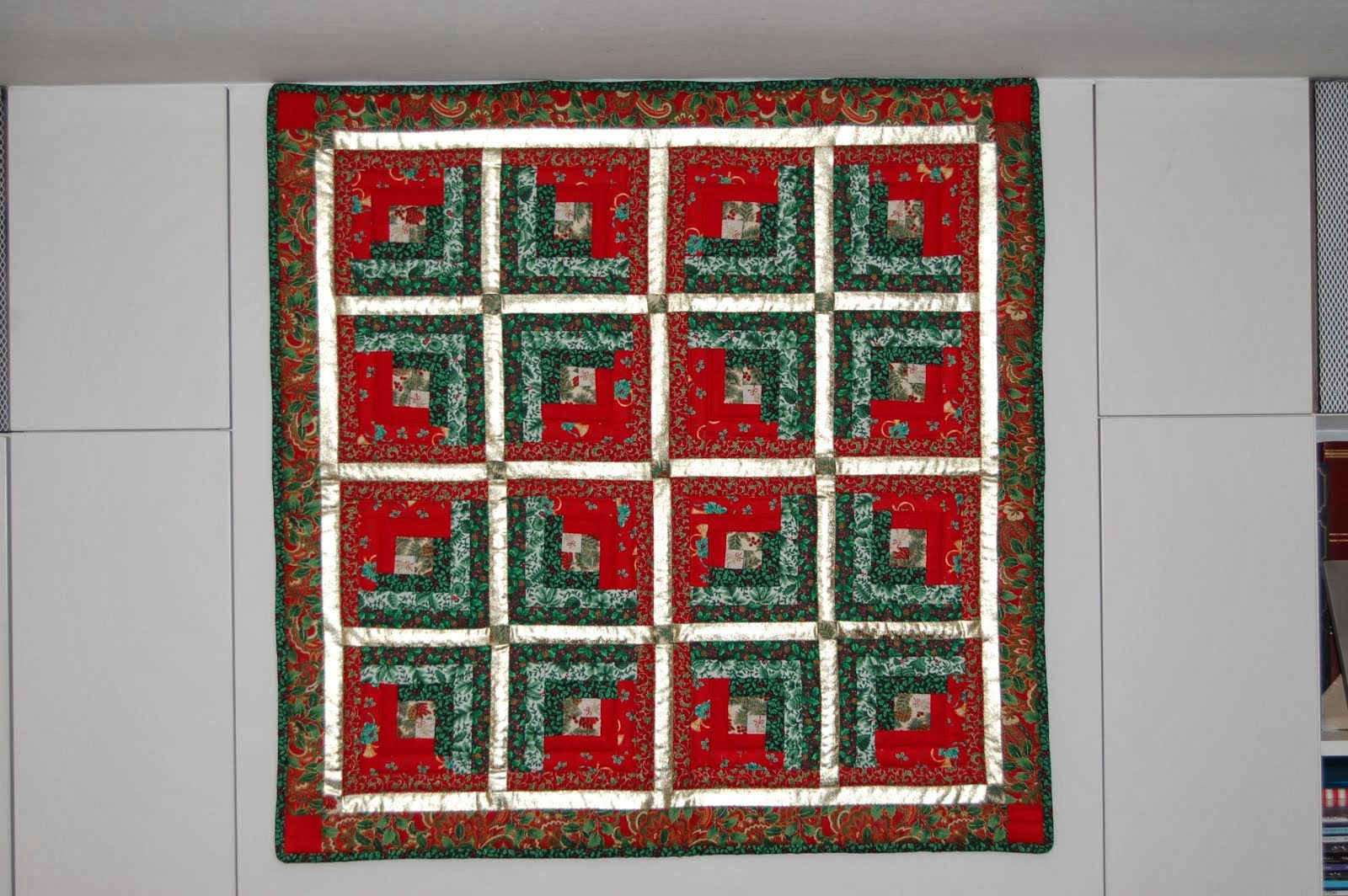 Eerste kerstquilt