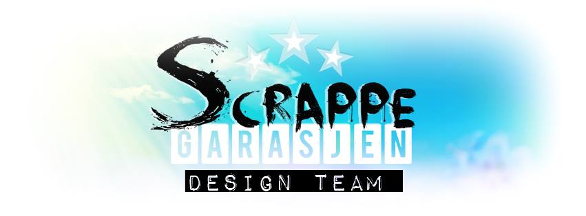 Jeg er stolt medlem av Scrappegarasjens designteam