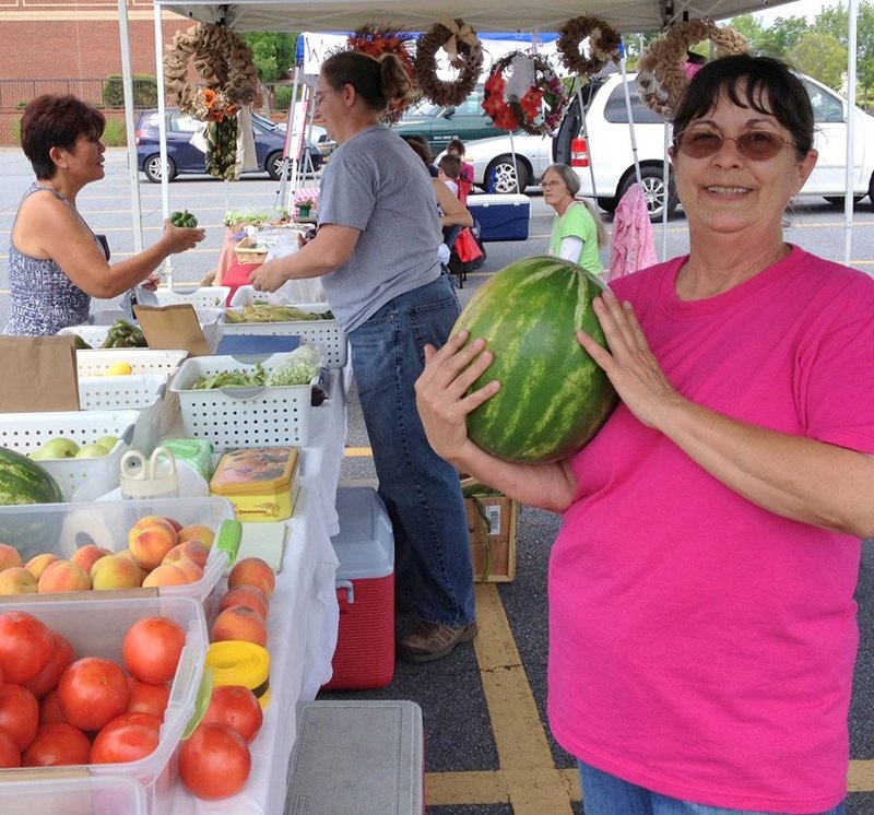 . Crabapple Milton Farmer's Market now open.