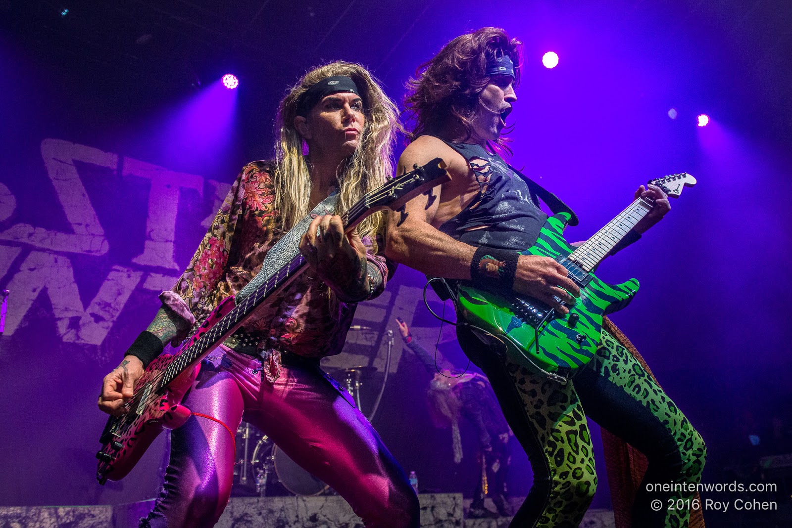 one in ten words Steel Panther at Rebel Concert Pictures