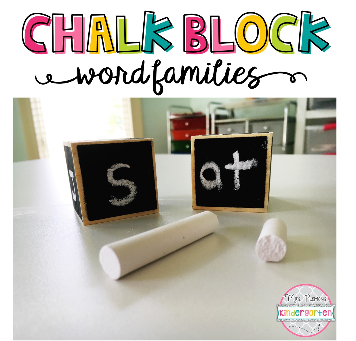 3 Creative Ways to Use Chalk Blocks in Small Groups Mrs. Plemons