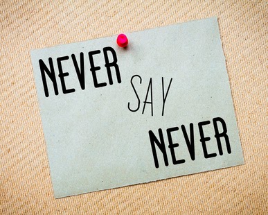 Heritage Counseling Center: Never Say Never…