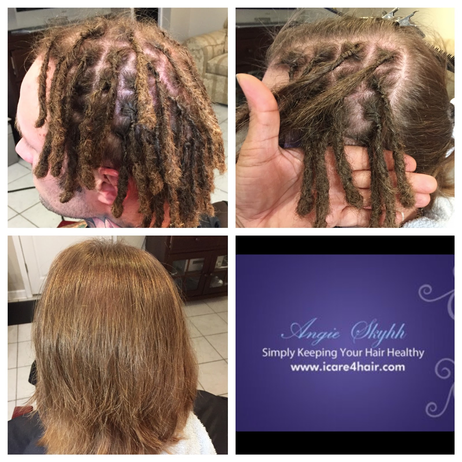 Another part of my instant locs journey: loose hairs! #instantlocs #in
