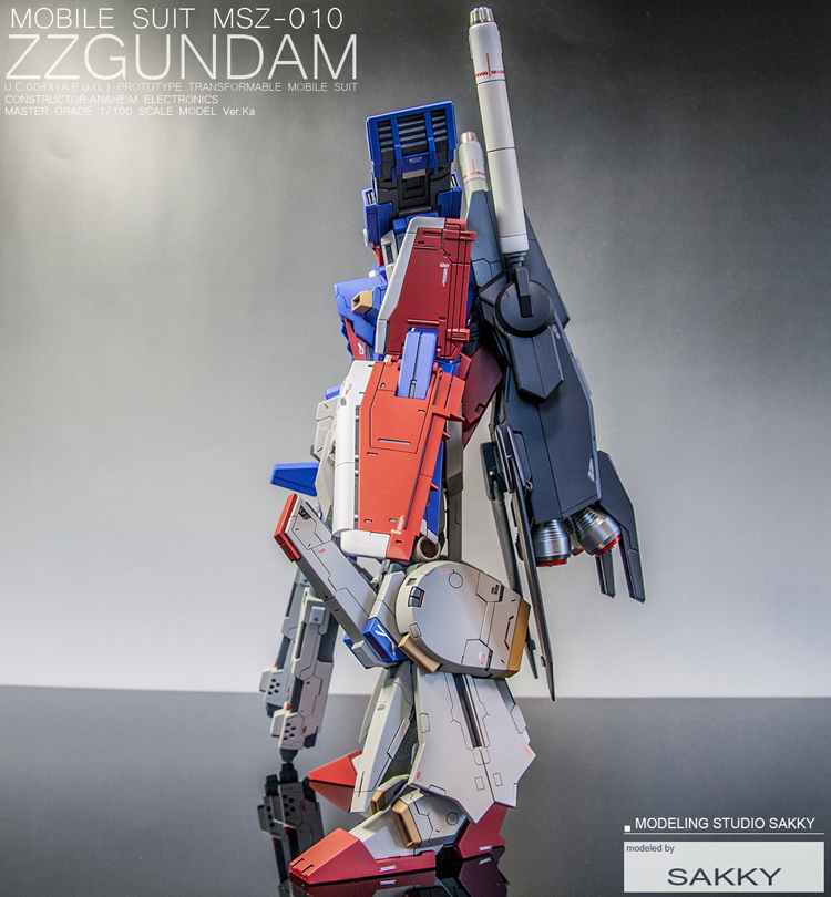 Mobile Suit Gundam ZZ MG ZZ Gundam (Ver.Ka) 1/100 Scale Model Kit