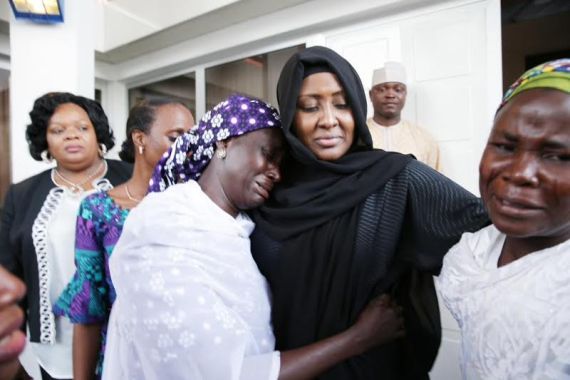 buhari wife chibok mothers