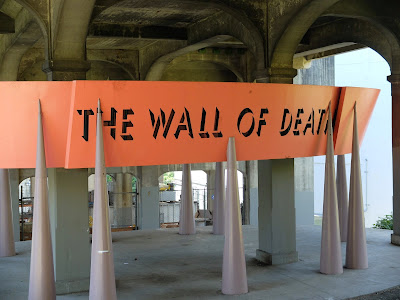 The Wall of Death public art installation