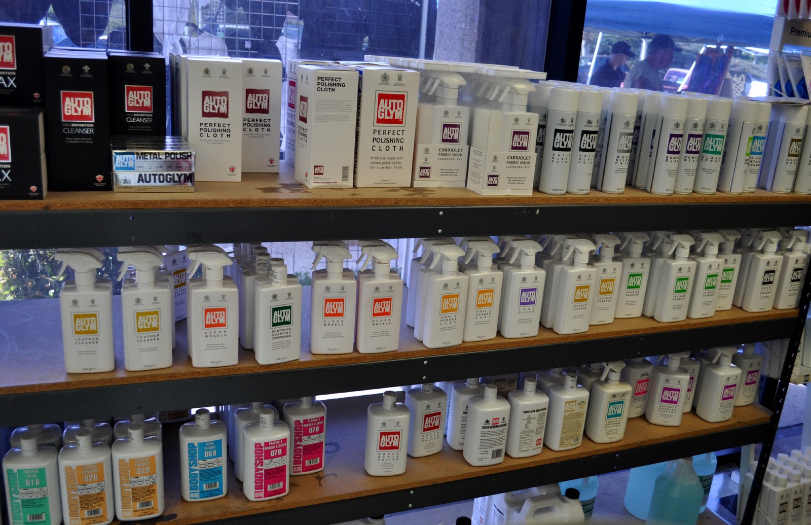 Just A Car Guy Kustom Shop of San Diego... paint and wax supplies and