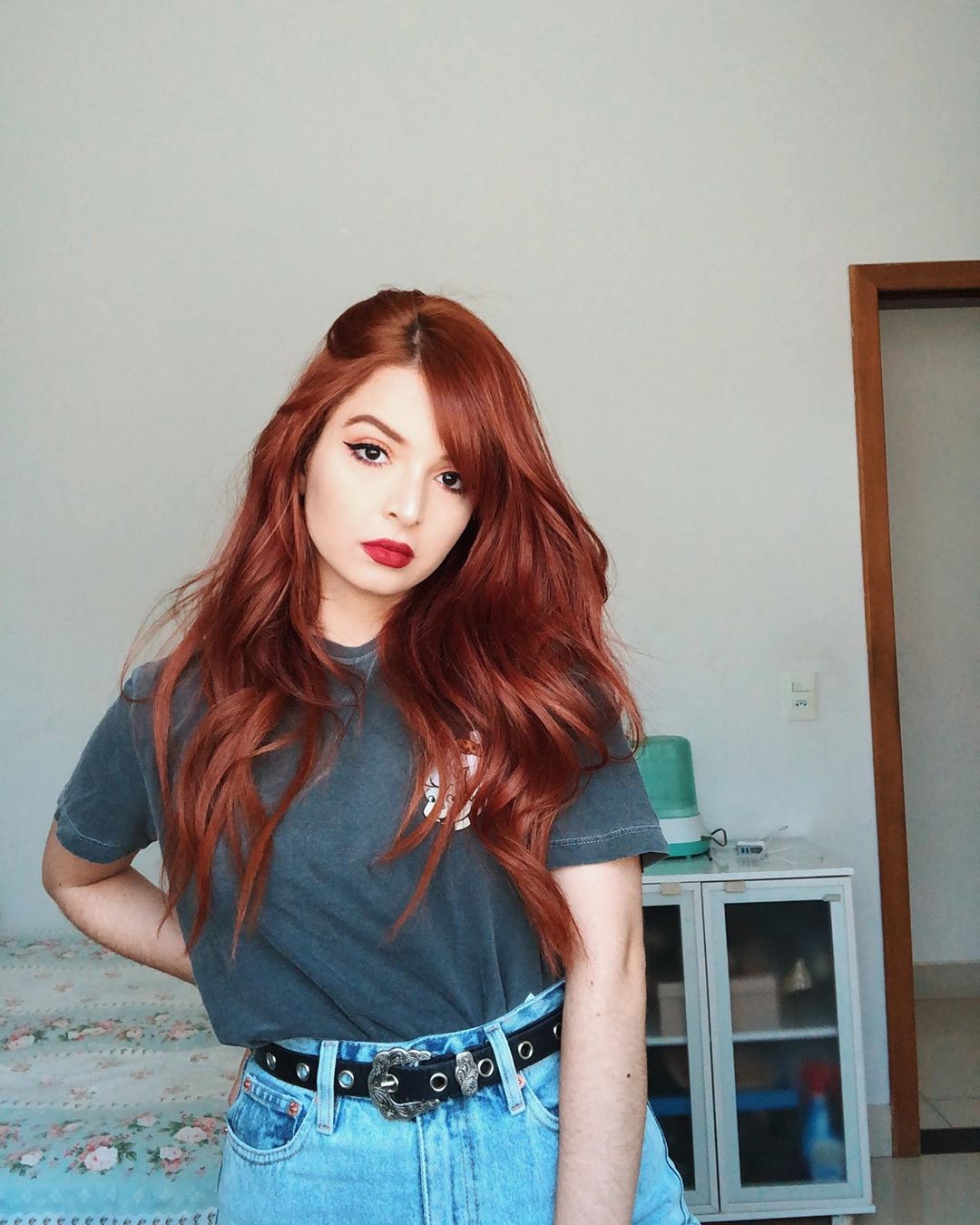 Instagram Redhead Beauty Sah Assal Hottest HD Wallpapers & Sexiest ...