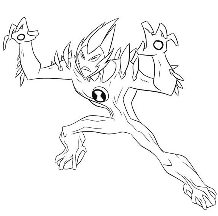Ben 10 Omniverse Para Colorear Imagui