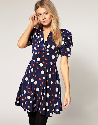 All About Abbie...: Polka Dot Dresses For The Party Season!
