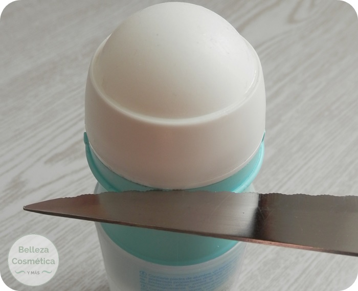 abrir desodorante roll on