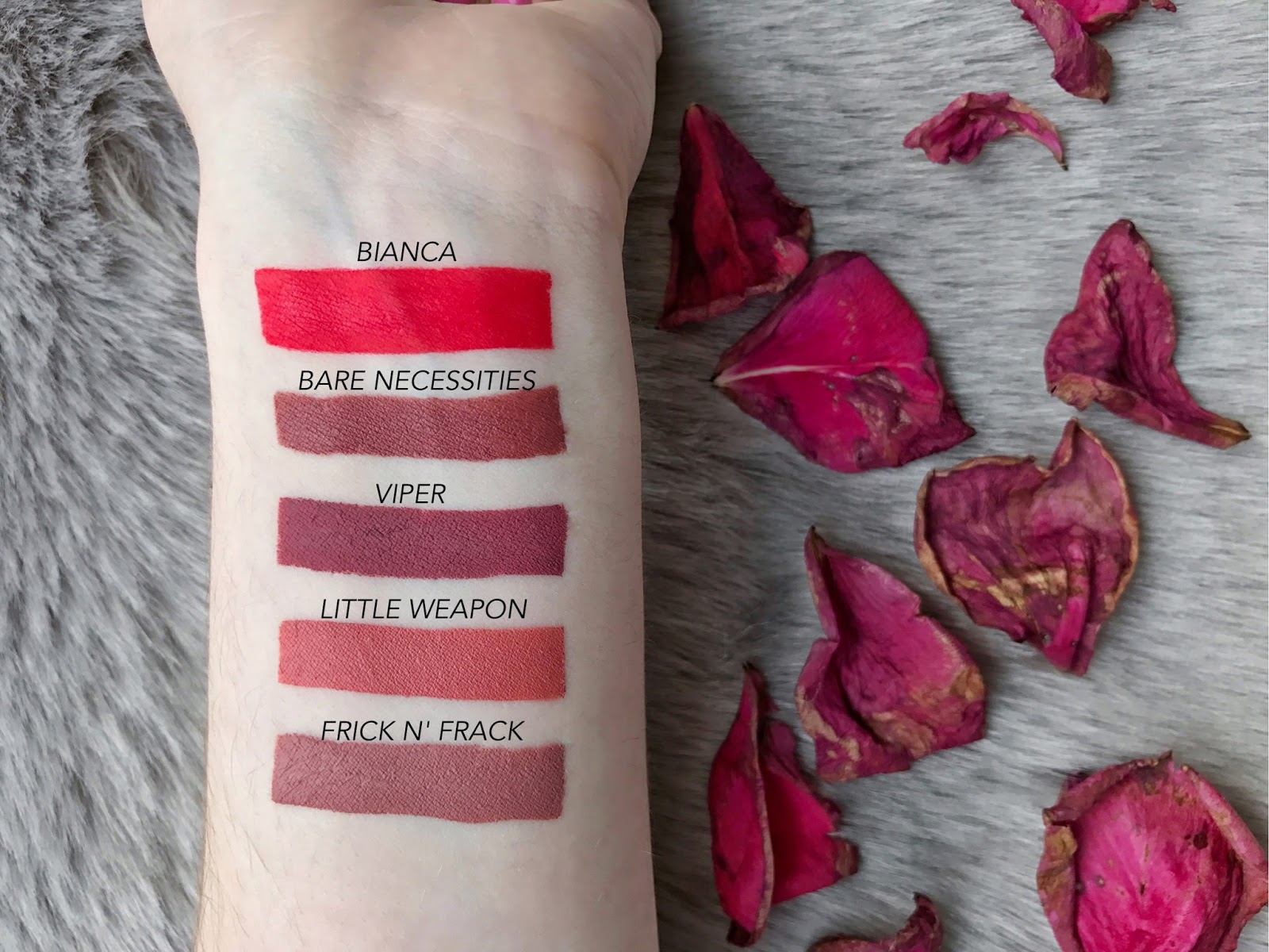 swatch bianca bare necesseties viper little weapon frick n frack  