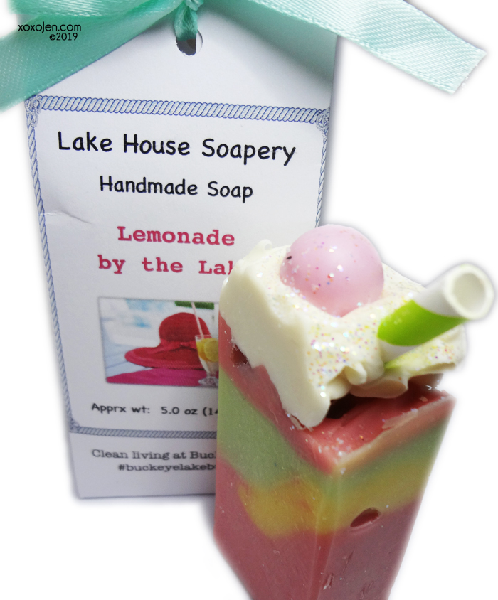 xoxoJen's swatch of Lake House Soapery Lemonade by the Lake