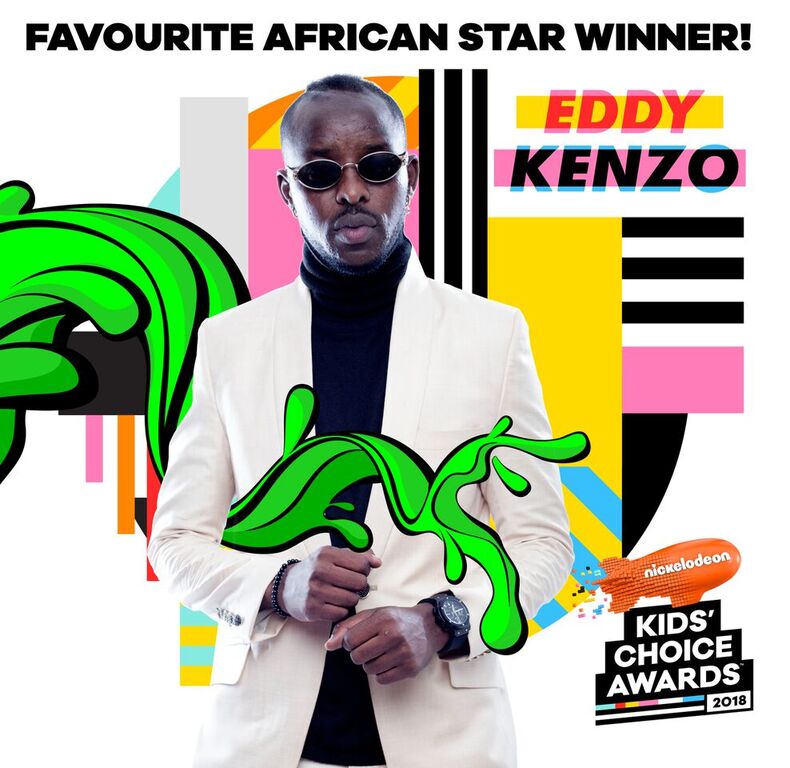 NickALive!: Eddy Kenzo Wins Favourite African Star Orange Blimp Award ...