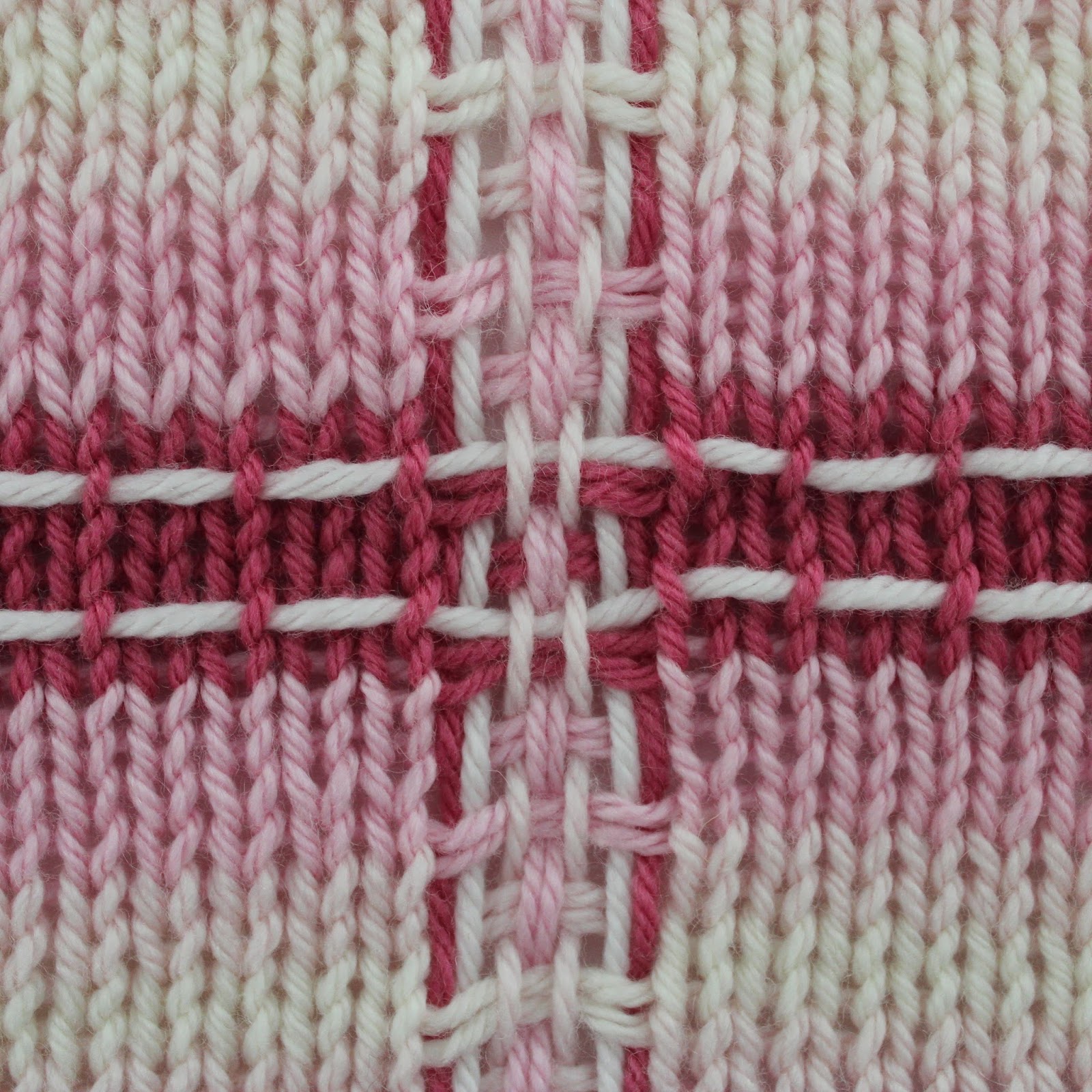 Rachael Rabbit Free Tutorial/Pattern Knitting Tartan