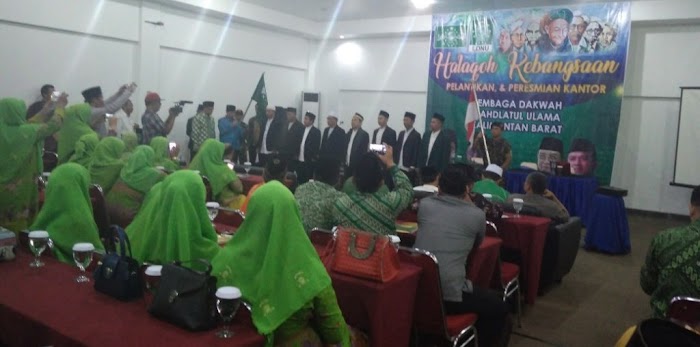 Perkuat Dakwah Aswaja, Pengurus LDNU Kalbar Baru Resmi di Lantik
