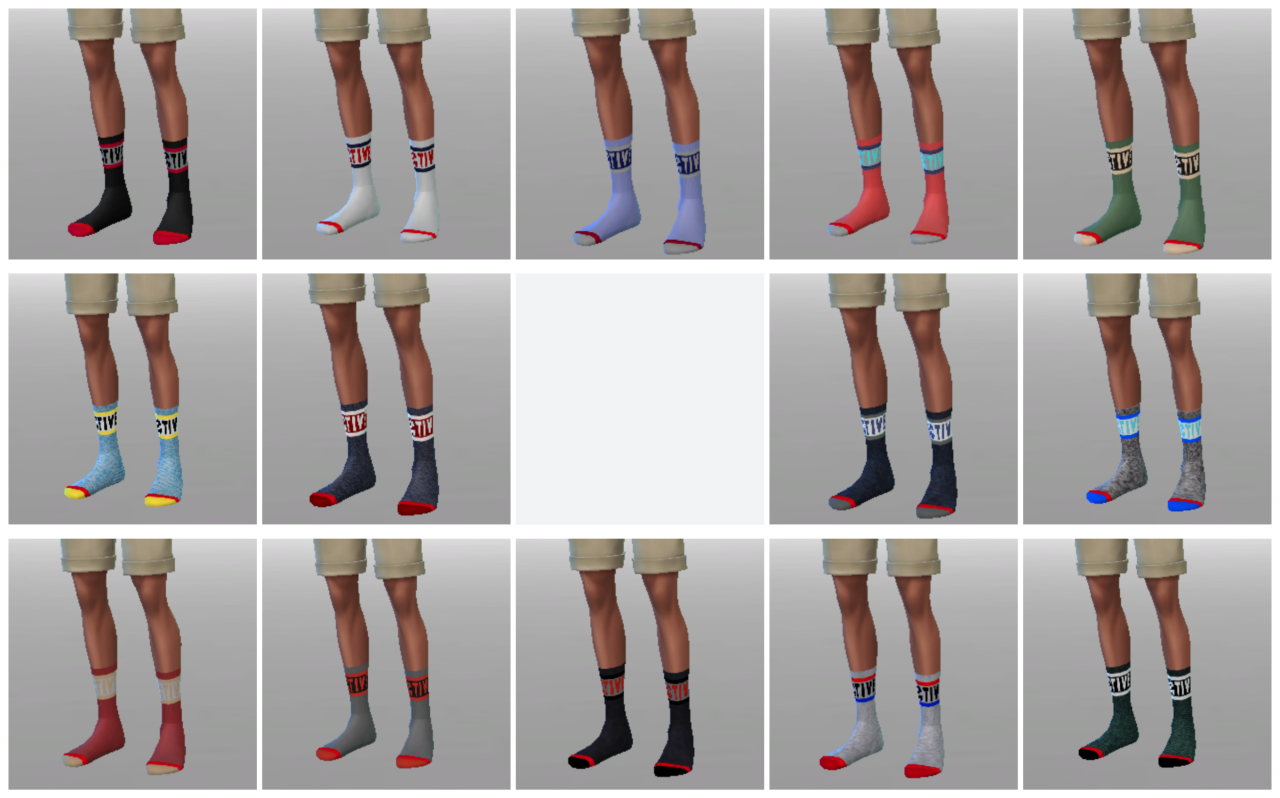 Sims 4 Male Socks Nike