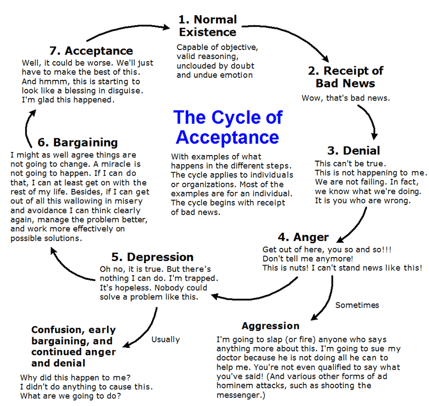 EBL The Circle Of Crap The Seven Stages Of Acceptance Or I Am Tired EBL The Circle Of Crap The Seven Stages Of Acceptance Or I Am Tired