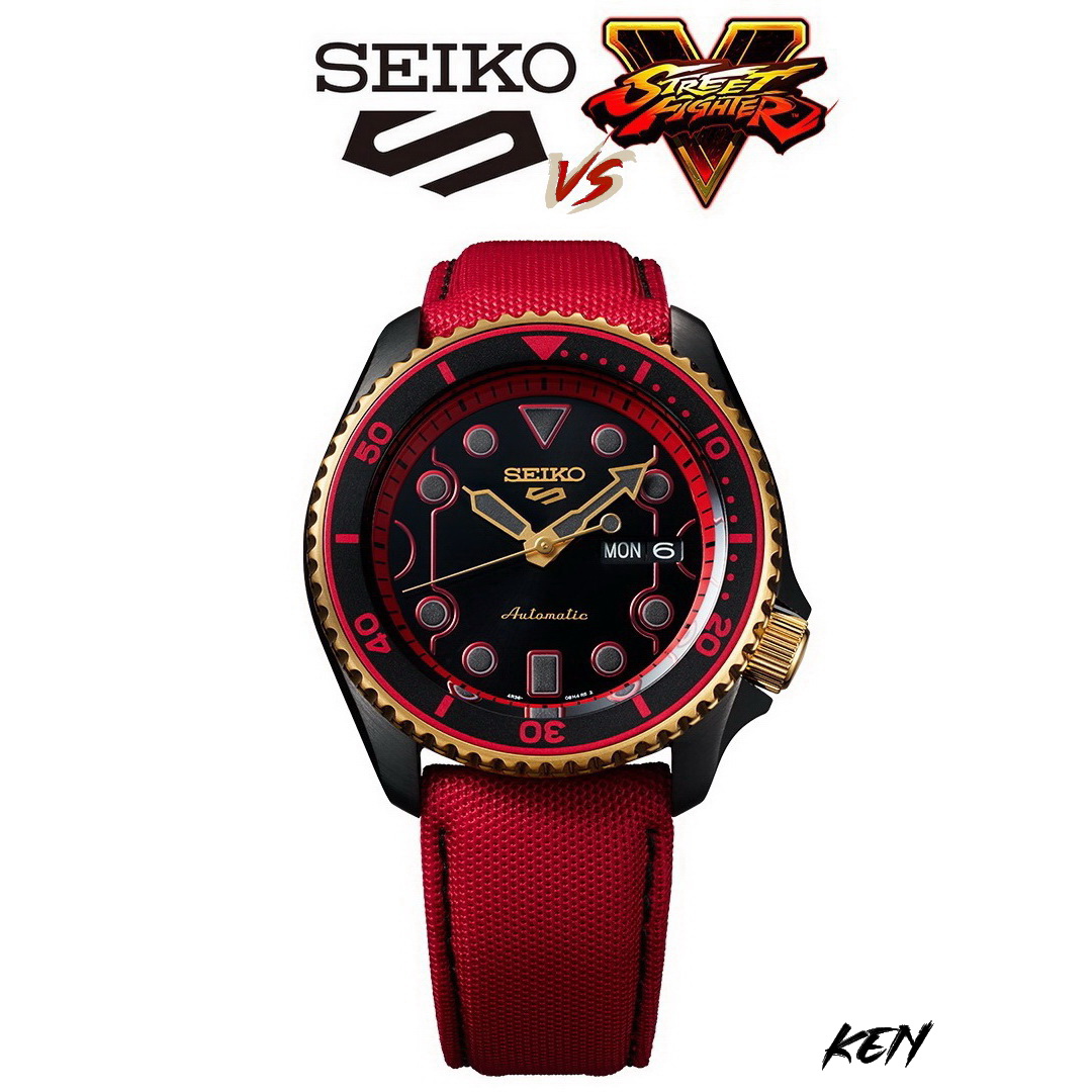 OceanicTime: SEIKO 5 Sports Vs STREET FIGHTER V Limited Edition COLLECTION
