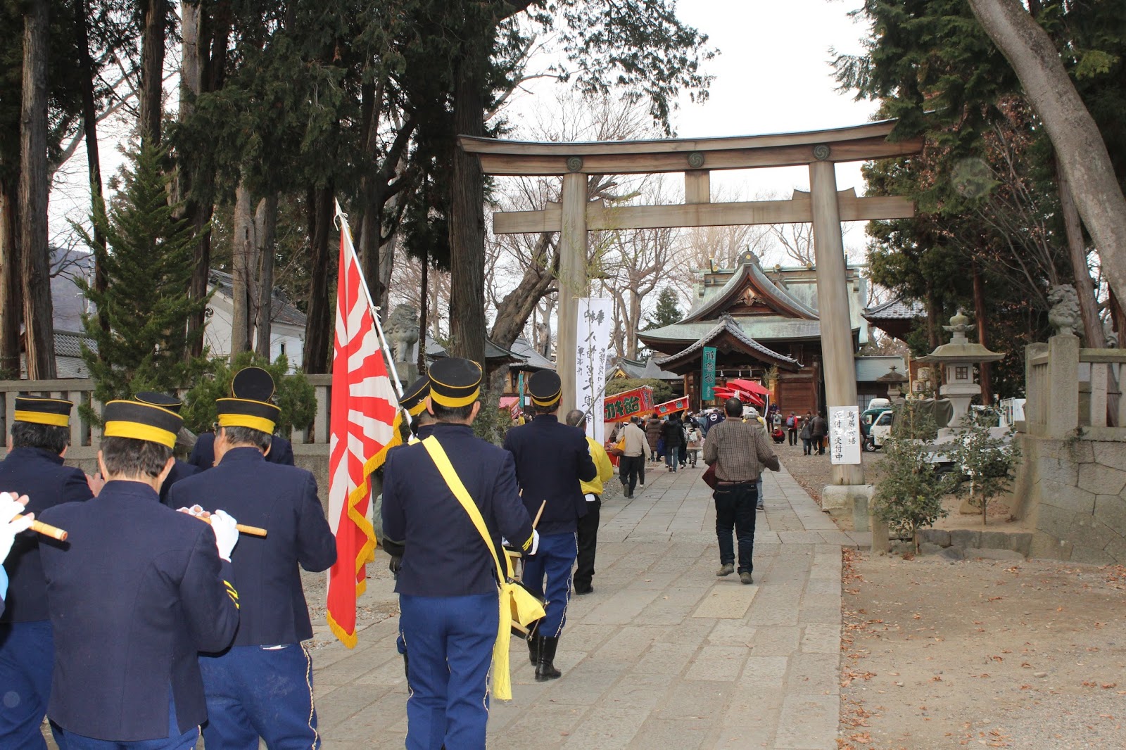 武水別神社「大頭祭」 12/12撮影