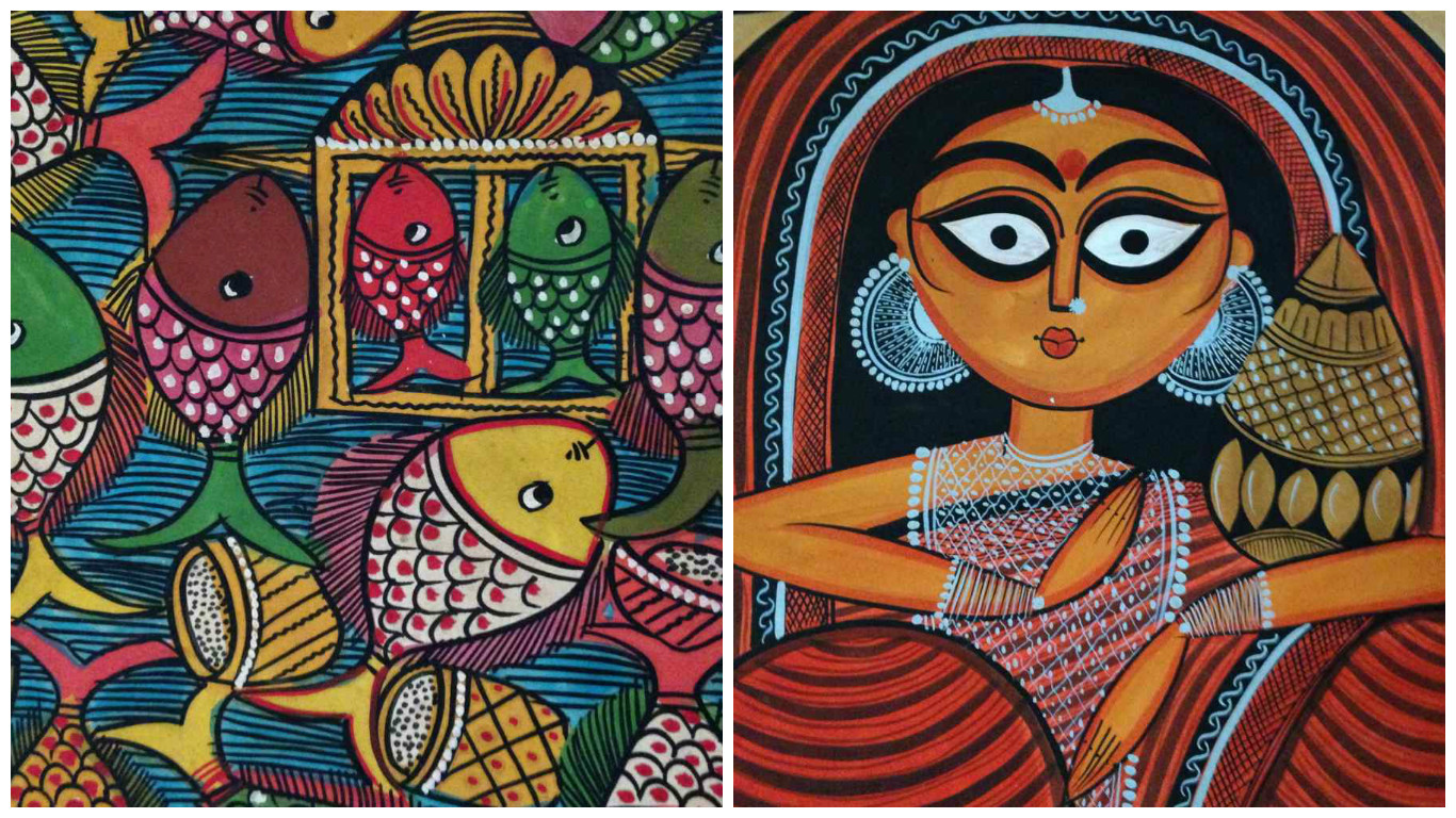 When Creative Juices Flow... Bengal Paintings By 'Heart For Art'