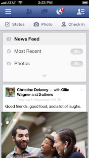 Facebook,l'app ufficiale si aggiorna alla versione 6.2