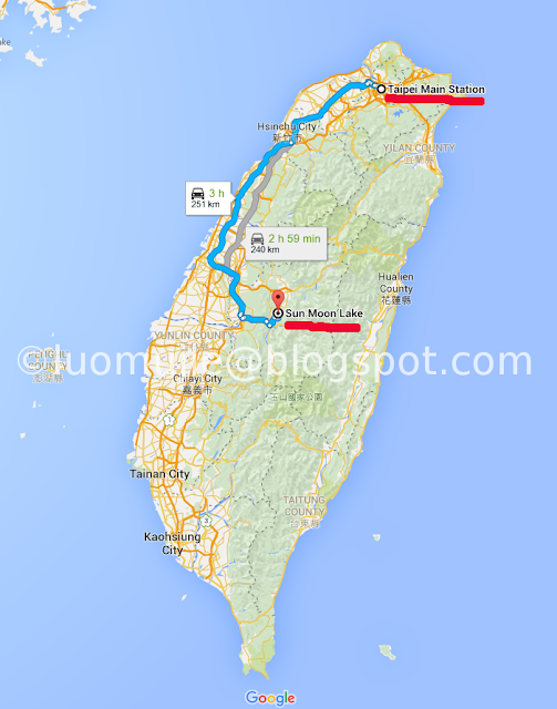 How to go to Sun Moon Lake
