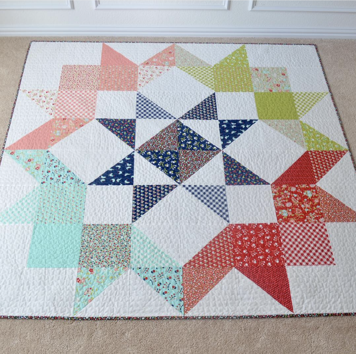 Baby quilt patterns moda
