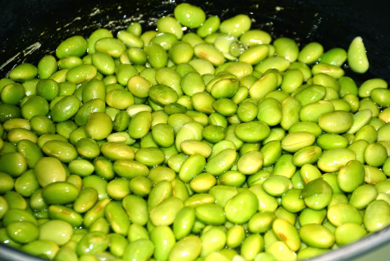 Nepali Tummy!! Hariyo Bhatmas Sadeko (Green Soybeans Spicy Salad)!!