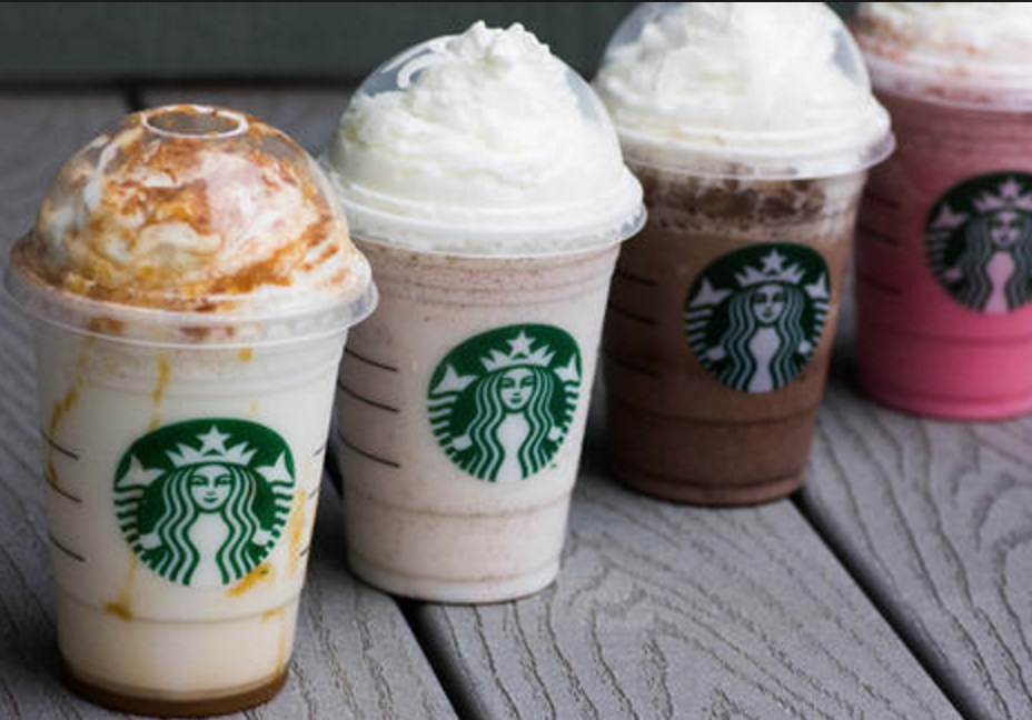 Starbuck's VANILLA BEAN FRAPPUCCINO