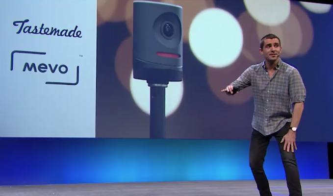 口袋裡的攝影棚：第一款使用Facebook LIVE API的攝影機「Mevo」