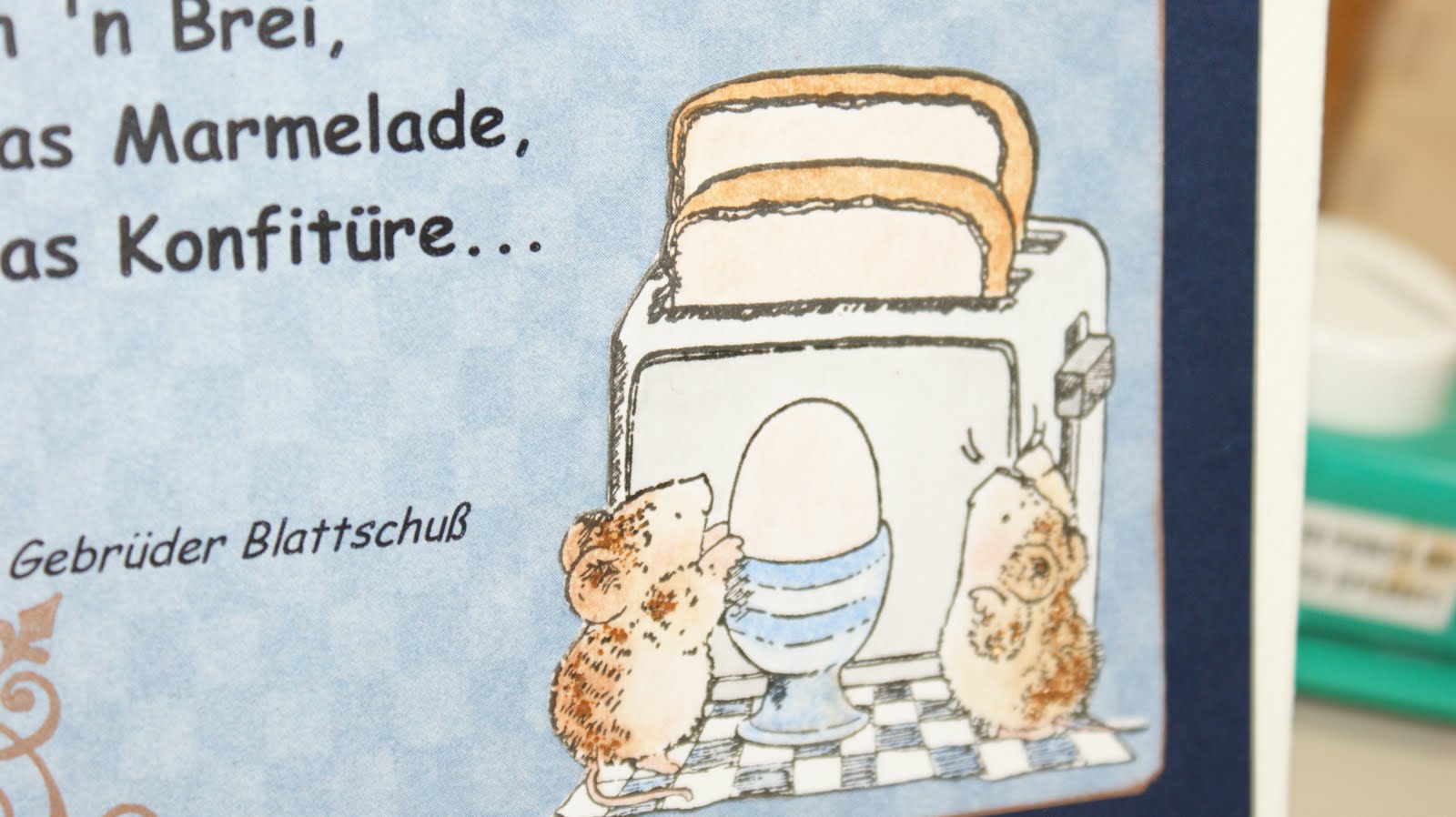 Ankes Bastelkram Noch `n Toast, noch `n Ei, noch `n Kaffee