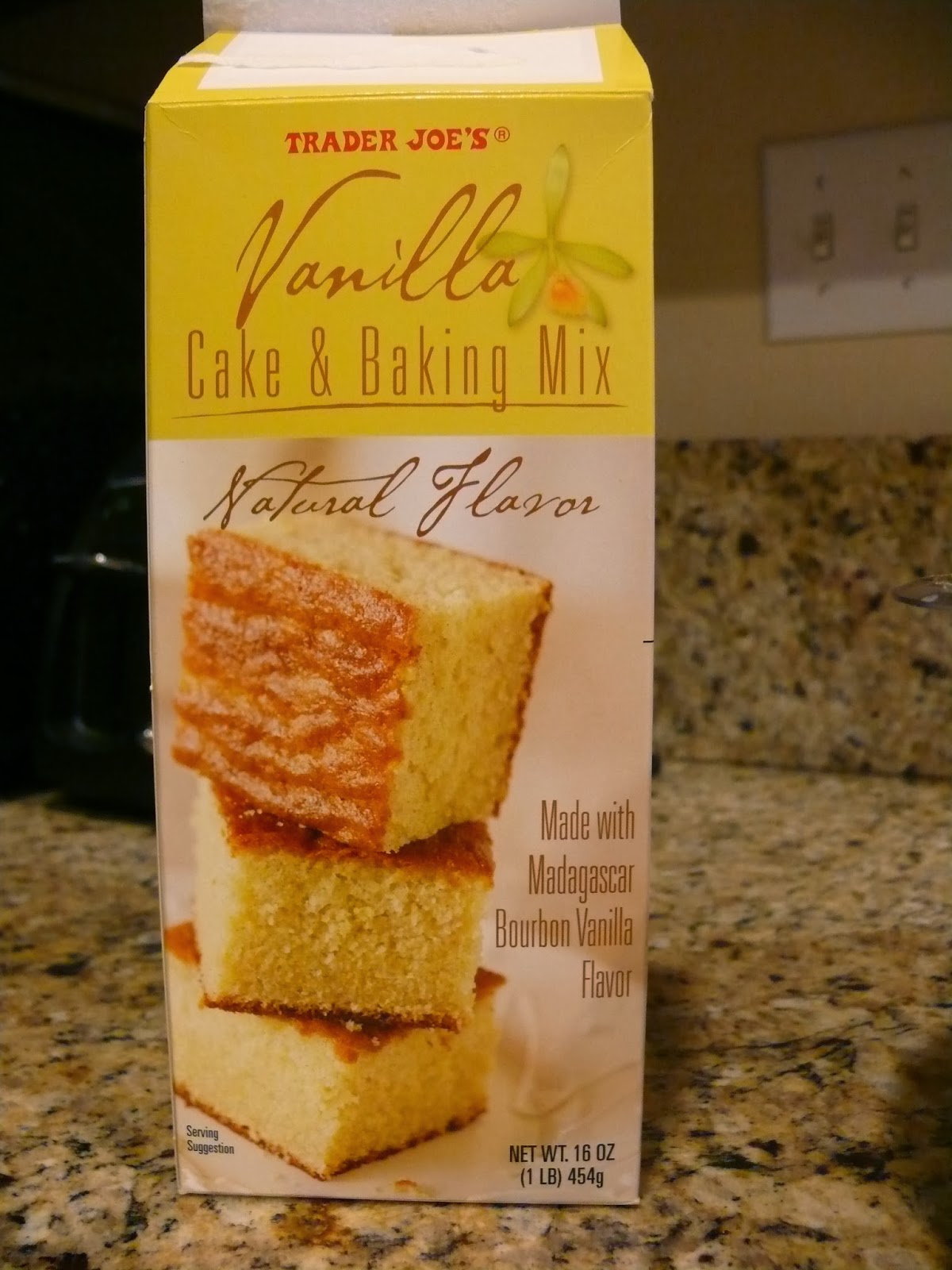 Trader Joe's Vanilla Bean Cake Mix Trader Joe's Vanilla Bean Cake Mix