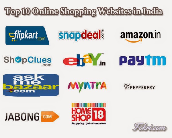 Top 10 online shopping websites in India 2015 - www.semashow.com
