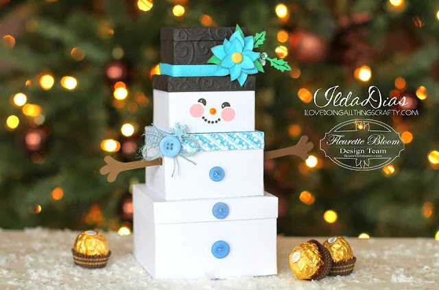Snowman Gift Box | Ink On 3 Files