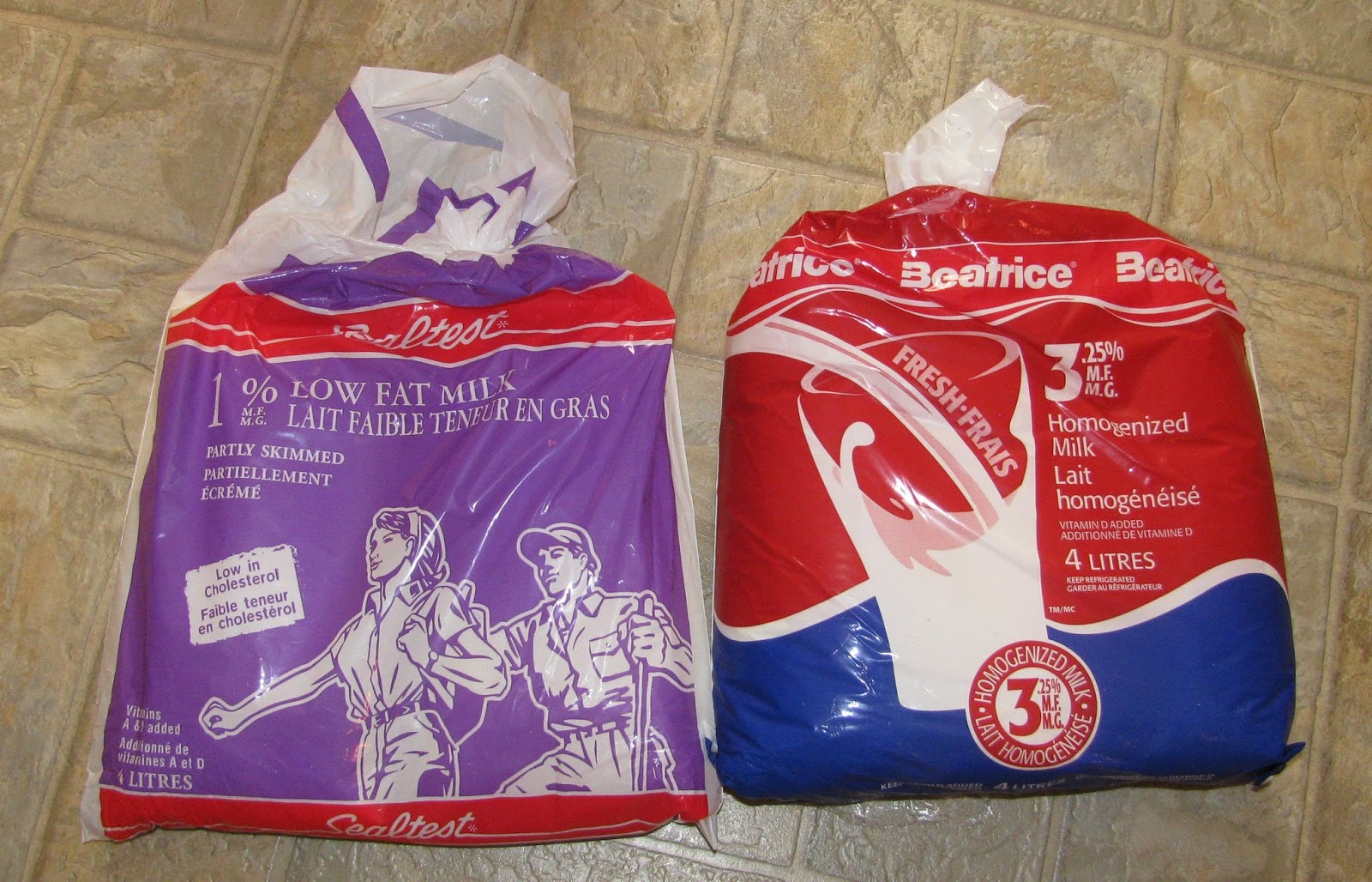 ms. brown's classroom Milk bags