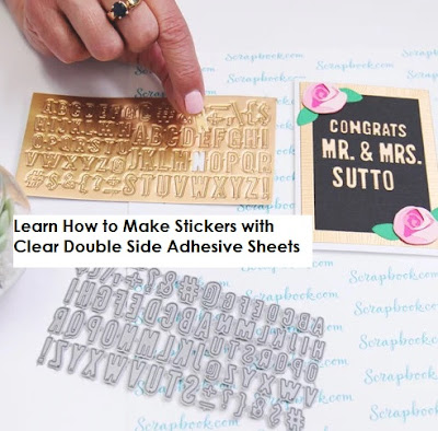  How to Make Stickers Card Making and Scrapbook Crafts