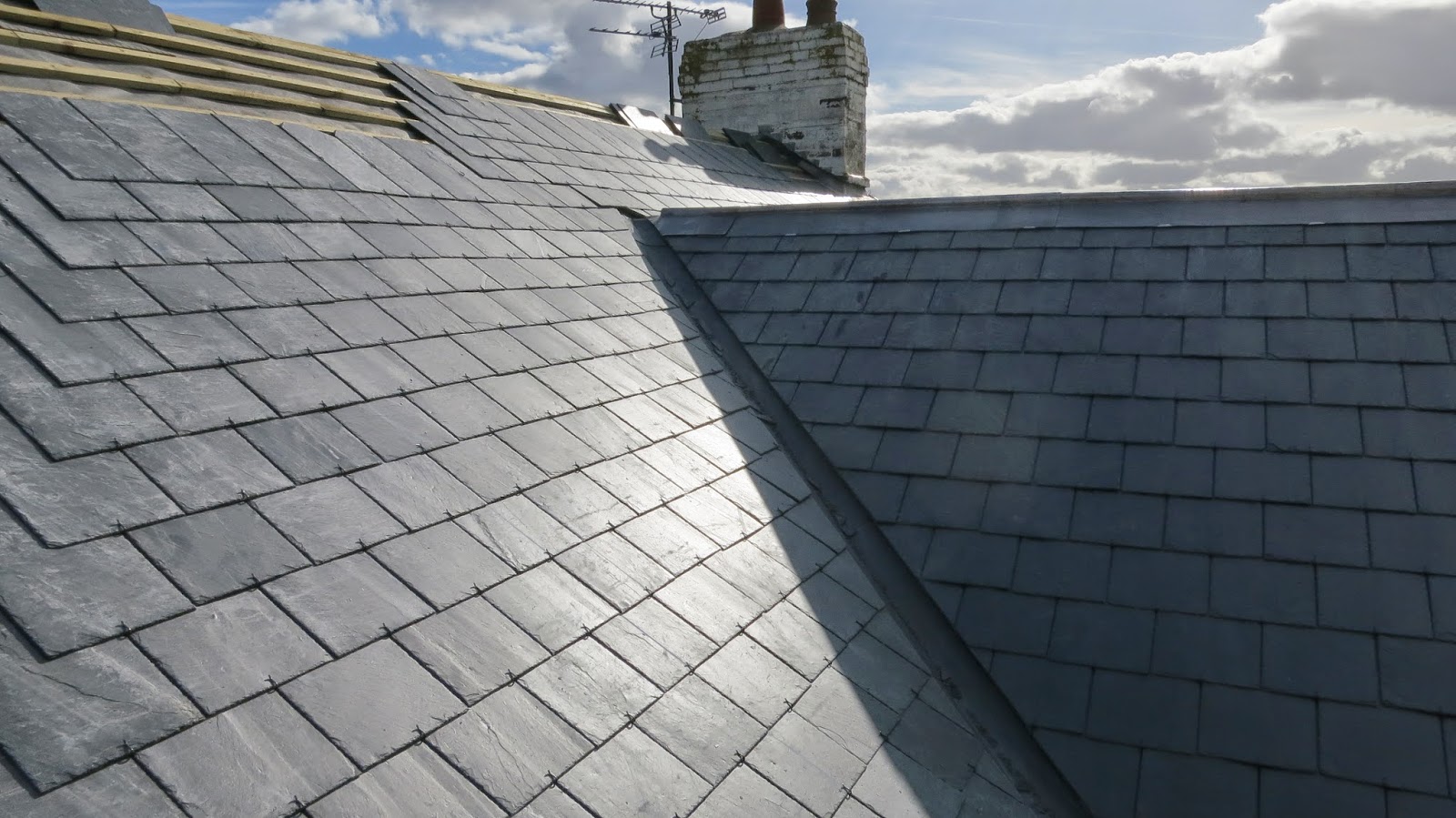 James Robson Building and Design Slate roofing, Allensmore