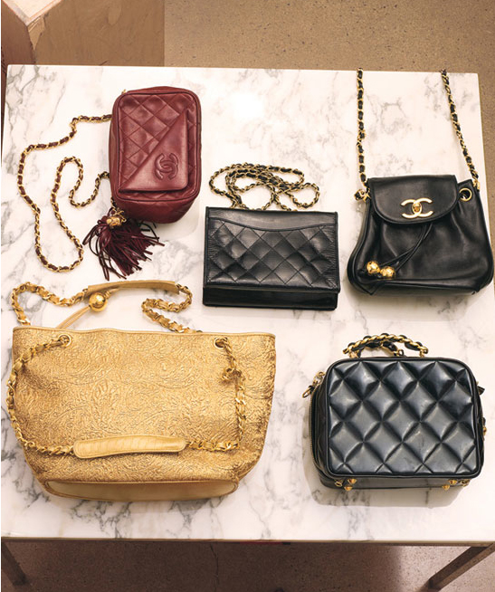Designer Handbags Best: Nicole Richie vintage Chanel Handbags