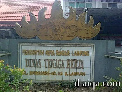 Dinas Tenaga Kerja Pemkot Bandar Lampung