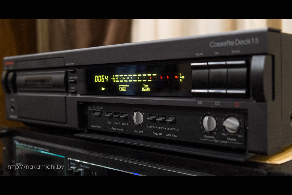 Vintage Audio Nakamichi Cassette Deck 1.5