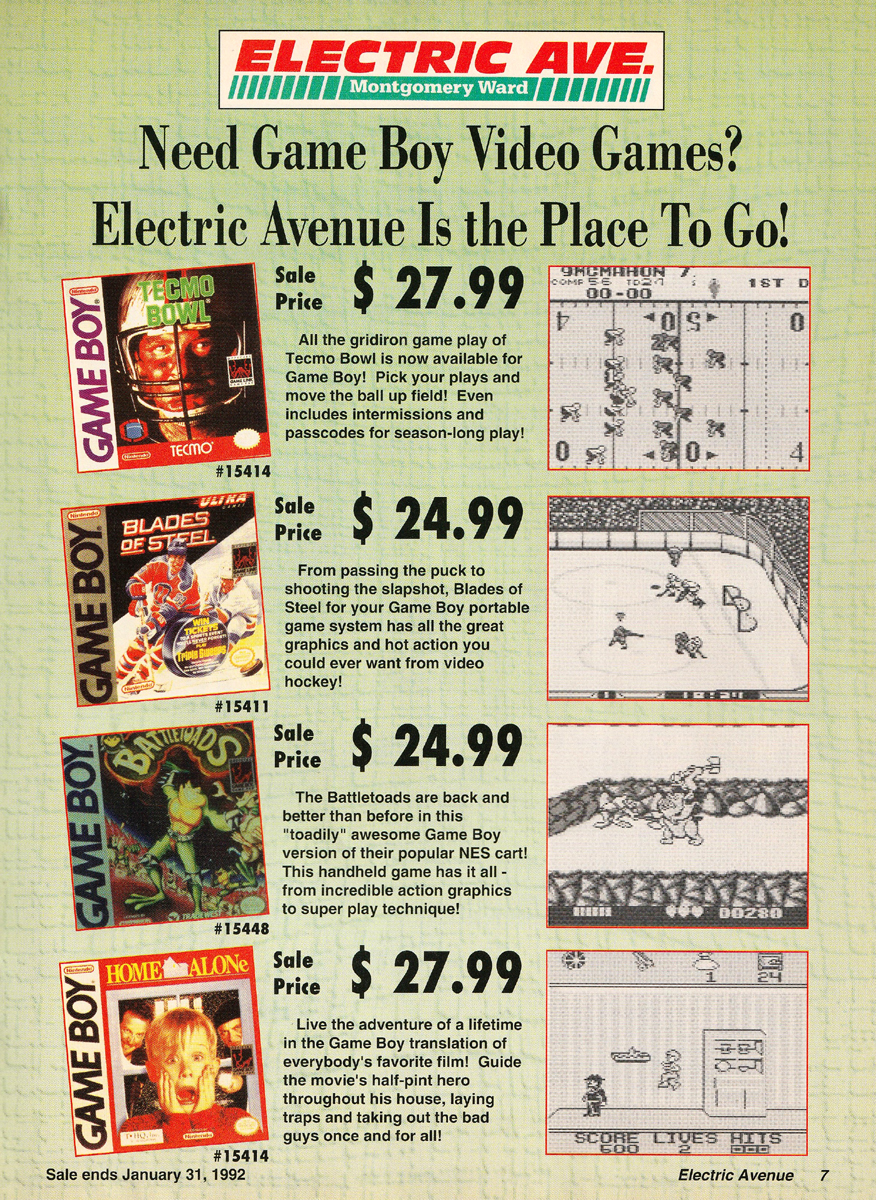 Vault 1541 Montgomery Ward Electric Ave. Catalog (January 1992)